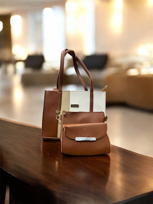 Leather 3-in-1 Handbag