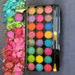 Glamour Touch Eyeshade kit with 24 colors
